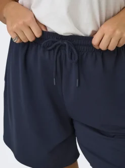 ONPFREI Hohe Taille Locker geschnitten Shorts