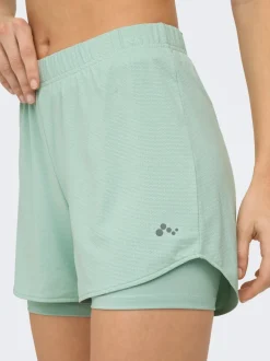 ONPMILA-2 Mittlere Taille Locker geschnitten Trainingsshorts