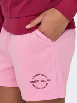 ONPPICA Hohe Taille Locker geschnitten Sweat-Shorts