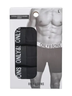 ONSBASIC 3er-pack Eng anliegende Boxershorts