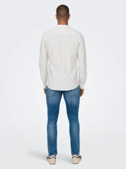ONSCAIDEN Leinen Hemd