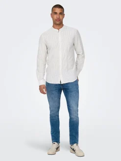 ONSCAIDEN Leinen Hemd