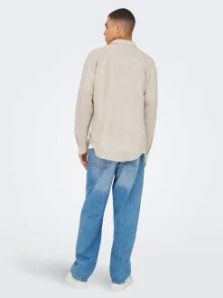 ONSCAIDEN Leinen Hemd