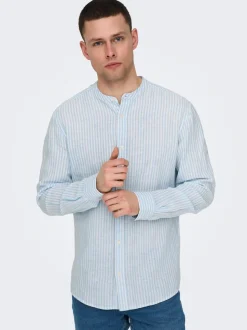 ONSCAIDEN Leinen Hemd