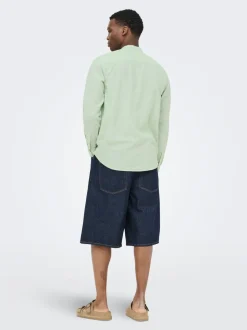 ONSCAIDEN Leinen Hemd