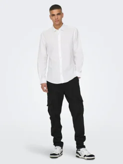 ONSCAIDEN Leinen Hemd