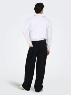 ONSCARL Hohe Taille Ballon Schnitt Jeans
