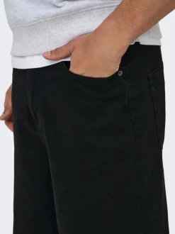 ONSCARL Hohe Taille Ballon Schnitt Jeans
