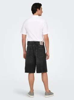 ONSCARL Mid Rise Ballon Schnitt Shorts