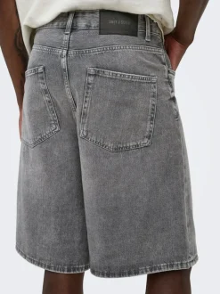 ONSCARL Mid Rise Ballon Schnitt Shorts
