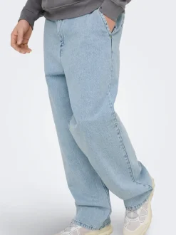 ONSDANI Mid Rise Weite Passform - kurz geschnitten Jeans