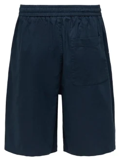 ONSDAVES Weiter Beinschnitt Leinen Shorts