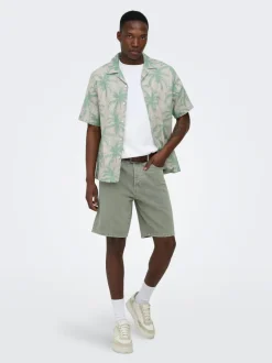 ONSEDGE Mid Rise Gerade geschnitten Shorts