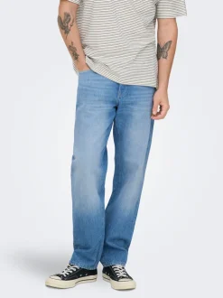 ONSEDGE Mid Rise Gerade geschnitten Jeans