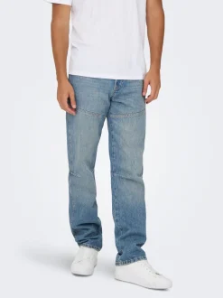 ONSEDGE Mid Rise Gerade geschnitten Jeans