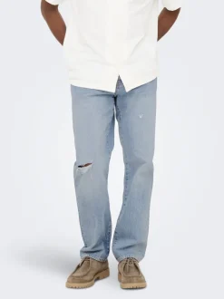 ONSEDGE Mid Rise Gerade geschnitten Jeans