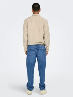 ONSEDGE Mid Rise Gerade geschnitten Jeans