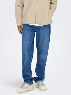 ONSEDGE Mid Rise Gerade geschnitten Jeans
