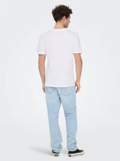 ONSEDGE Mid Rise Gerade geschnitten Jeans