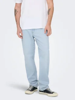 ONSEDGE Mid Rise Gerade geschnitten Jeans