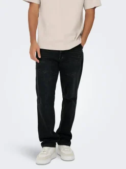 ONSEDGE Mid Rise Gerade geschnitten Jeans