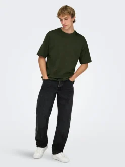 ONSEDGE Mid Rise Gerade geschnitten Jeans