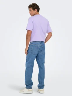 ONSEDGE Mid Rise Gerade geschnitten Jeans