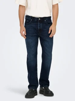 ONSEDGE Mid Rise Gerade geschnitten Jeans