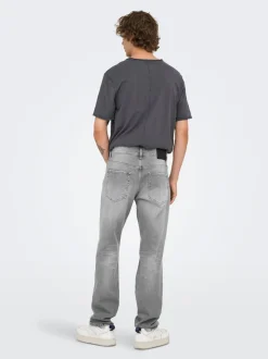 ONSEDGE Mittlere Taille Gerade geschnitten Jeans