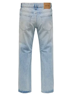 ONSEDGE Mittlere Taille Gerade geschnitten Jeans