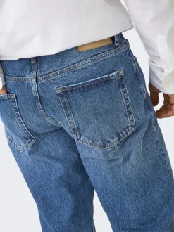 ONSEDGE Mittlere Taille Gerade geschnitten Jeans