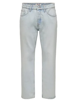 ONSEDGE Mittlere Taille Gerade geschnitten Jeans