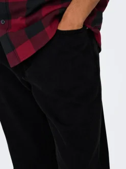 ONSEDGE Mittlere Taille Gerade geschnitten Jeans