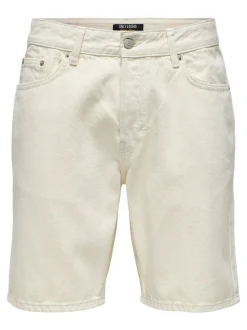ONSEDGE Mittlere Taille Gerade geschnitten Shorts