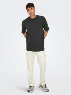 ONSEDGE Mittlere Taille Gerade geschnitten Jeans