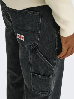 ONSEDGE Mittlere Taille Gerade geschnitten Jeans