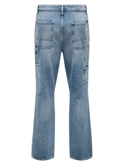 ONSEDGE Mittlere Taille Gerade geschnitten Jeans
