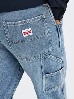 ONSEDGE Mittlere Taille Gerade geschnitten Jeans