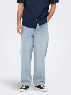 ONSFADE Hohe Taille Locker geschnitten Jeans