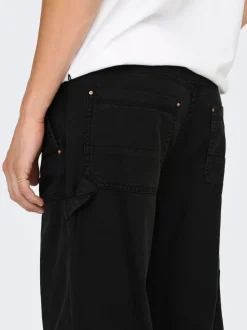 ONSFADE Locker geschnitten Hose mit weitem Beinschnitt