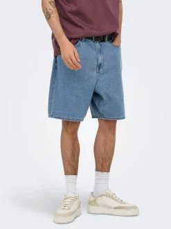 ONSFADE Mid Rise Gerade geschnitten Shorts