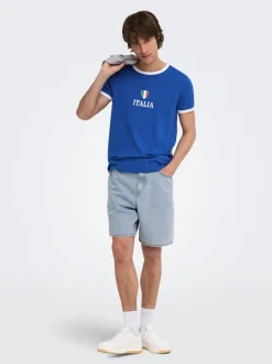 ONSFADE Mid Rise Gerade geschnitten Shorts