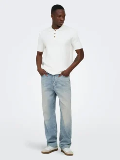ONSFADE Mid Rise Locker geschnitten Jeans