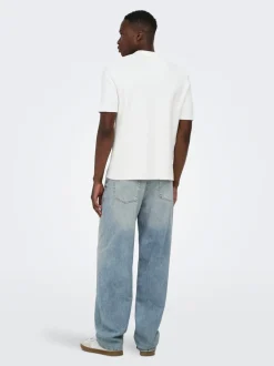 ONSFADE Mid Rise Locker geschnitten Jeans