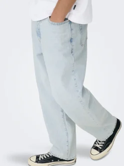 ONSFADE Mid Rise Locker geschnitten Jeans