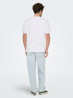 ONSFADE Mid Rise Locker geschnitten Jeans