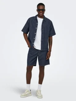 ONSFADE Mid Rise Locker geschnitten Shorts