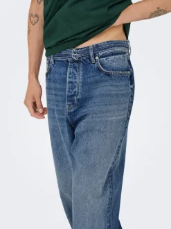 ONSFADE Mid Rise Locker geschnitten Jeans