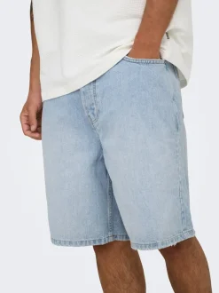 ONSFADE Mid Rise Locker geschnitten Shorts