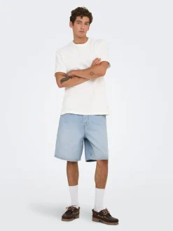 ONSFADE Mid Rise Locker geschnitten Shorts